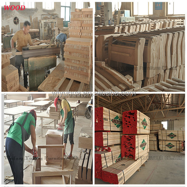 王室の家具アンティークベッドルームの木製家具は壁のベッド仕入れ・メーカー・工場