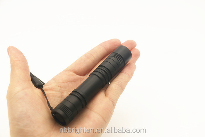 工場卸売高品質のアルミバッテリー駆動1*aa3ワットミニポケットクリーが最高のled懐中電灯トーチ仕入れ・メーカー・工場