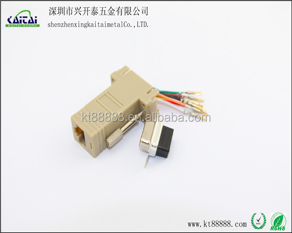 Modular Serial Adapter- Straight Through,DB9F Rj45 Adapter仕入れ・メーカー・工場