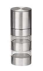 ABS plastic manual salt and pepper mill & grinder