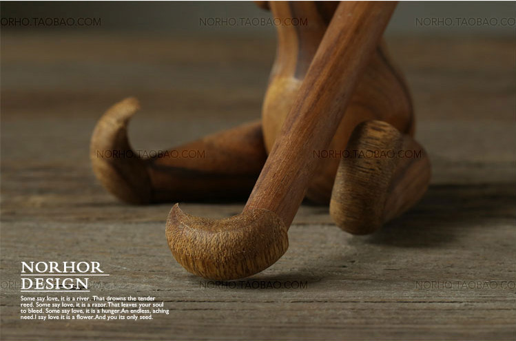 ケイパペットシリーズbojesenデンマーク木彫りの古典的なファニッシングの記事/少し腕を切る必要なお金問屋・仕入れ・卸・卸売り
