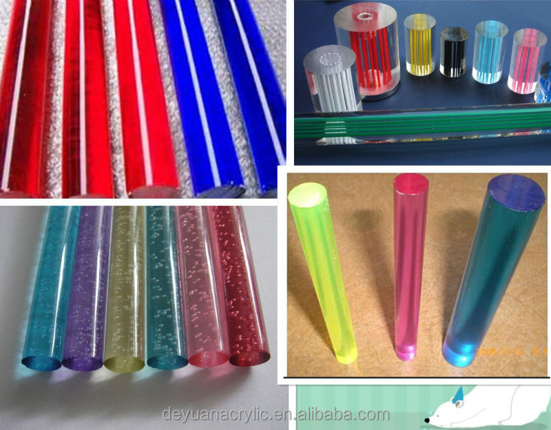 Custom Design Clear Swirl Acrylic Rod/high Quality Acrylic Plexiglass