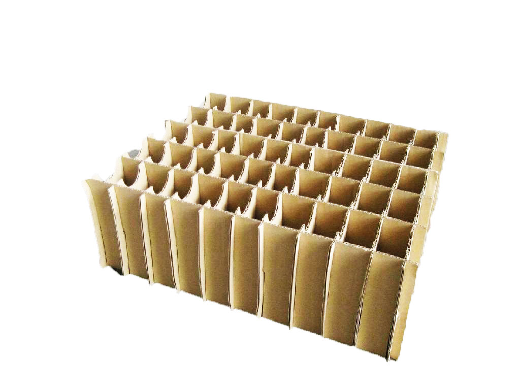 Economical Corrugated Box With Divider Insert Practical Carton Box With