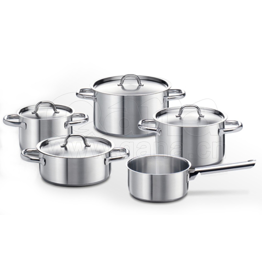 6PCS Stainless Steel Kitchenware Set for Stock Pot in Big Capacity