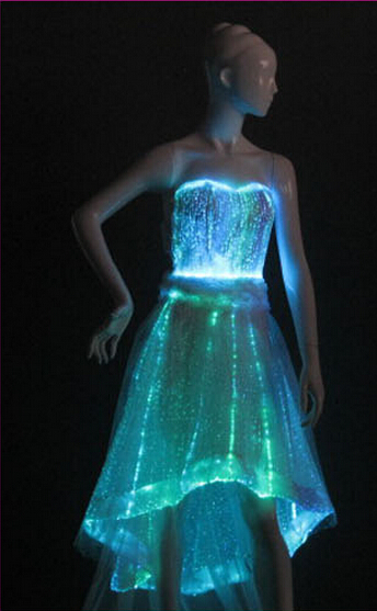 人気の夜会服光ファイバーledライト2014年ミニイブニングドレス問屋・仕入れ・卸・卸売り