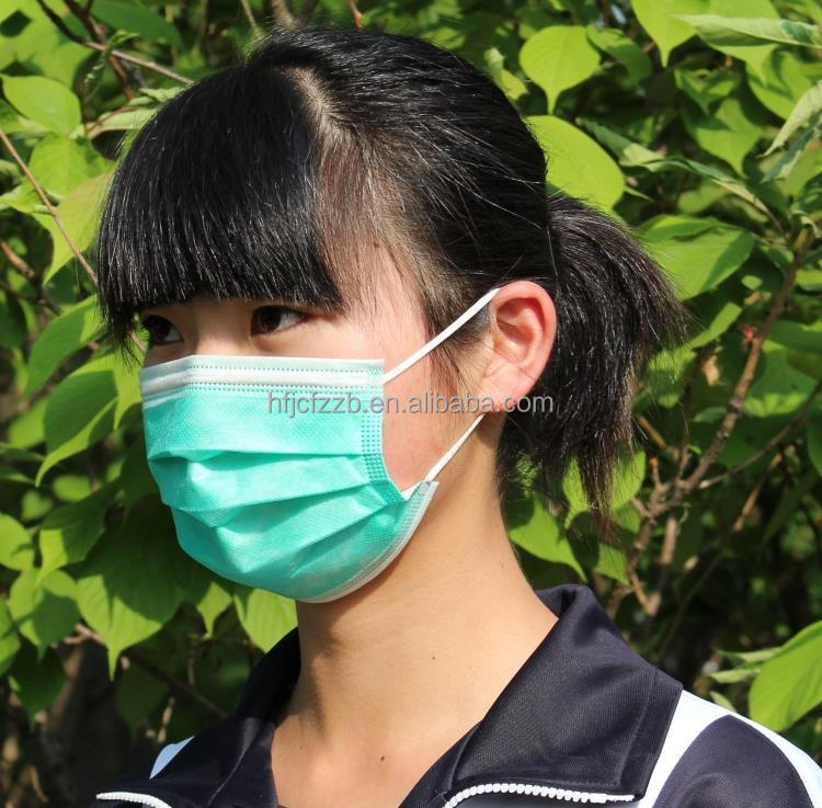 不織布耳のループ付き手術用フェイスマスク仕入れ・メーカー・工場