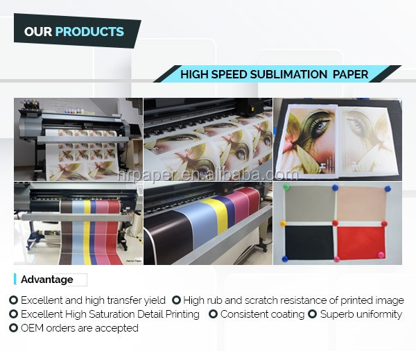 一貫した品質100/80gsmロールサイズ昇華紙用テキスタイル印刷仕入れ・メーカー・工場