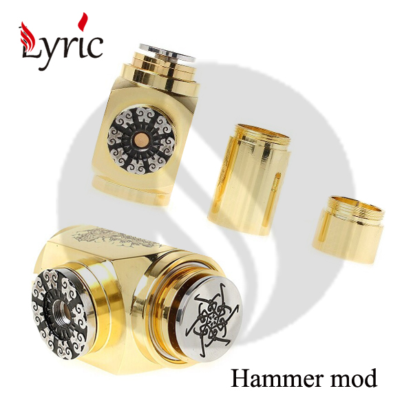 In stock!!! hammer ecig mod, hammer ecig mod with full stainess steel material
