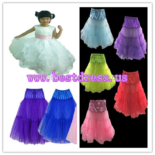 中国卸売childreningbestdress2014年アイボリーペチコート女の子のパーティードレスの婚礼問屋・仕入れ・卸・卸売り