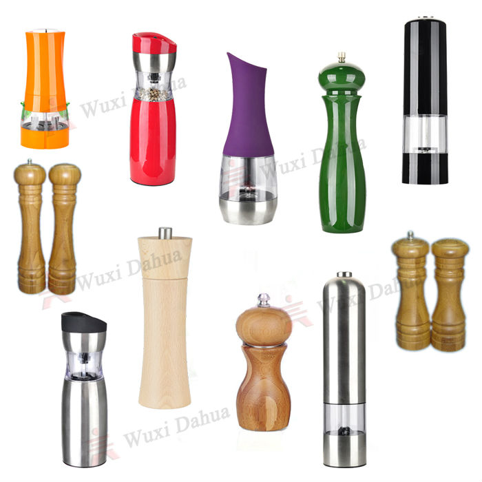 Black pepper grinder, Super quality Stainless steel salt and pepper grinder