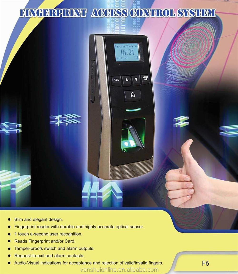バイオメトリクスをgrandingデバイスの指紋アクセス制御システム( f6)問屋・仕入れ・卸・卸売り