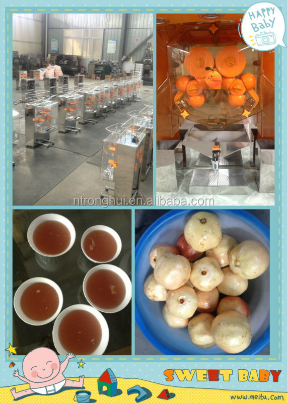Pomegranate juice extractor machine,machineAutomatic Orange Juicer XC-2000E-4