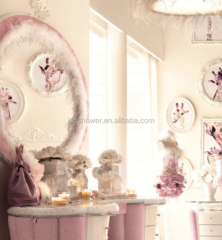 Ds m316 spa niños muebles de mesa de manicura de color púrpura ... Muebles de salon tienda prinsesa
