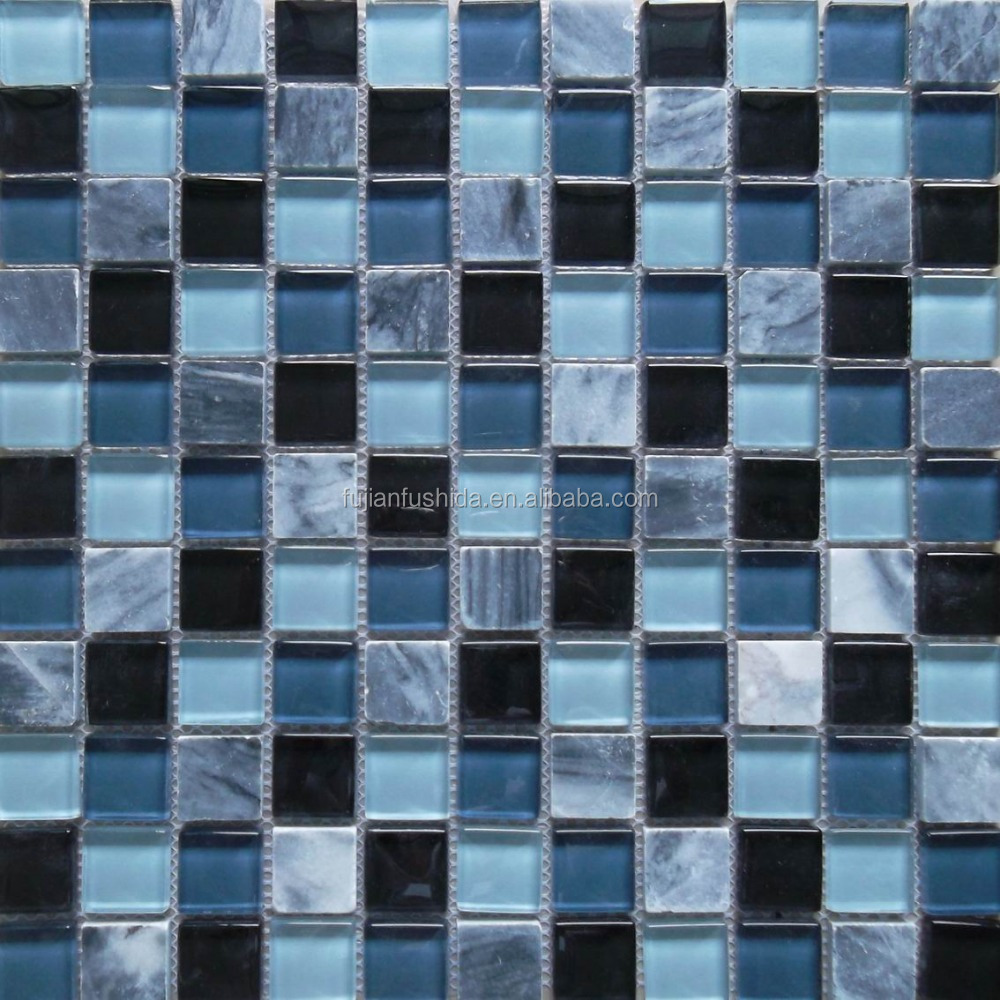 300x300mm colorful popular modern grays bathroom wall mosaic