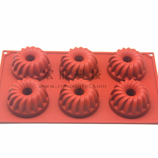 2014 new chrismas flower shape silicone mold /cake decoration