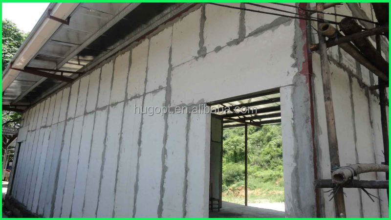 非可燃性の物質の繊維セメント板のコンクリート用サンドイッチプレハブの家( d)問屋・仕入れ・卸・卸売り