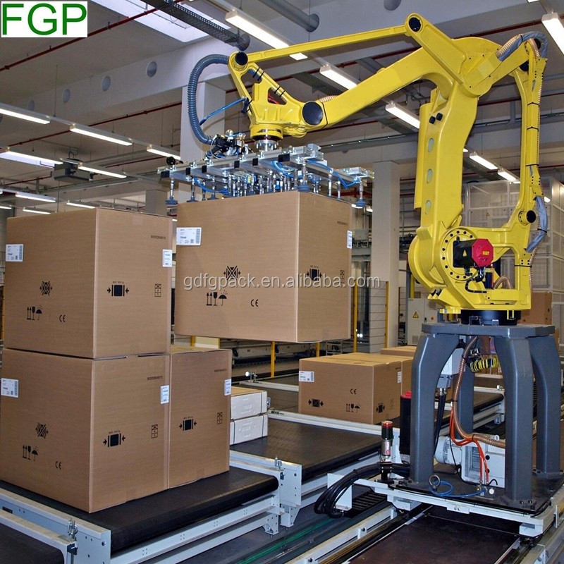 高速自動カートンボックスを積層したマシン/カートンボックスpalletizer仕入れ・メーカー・工場