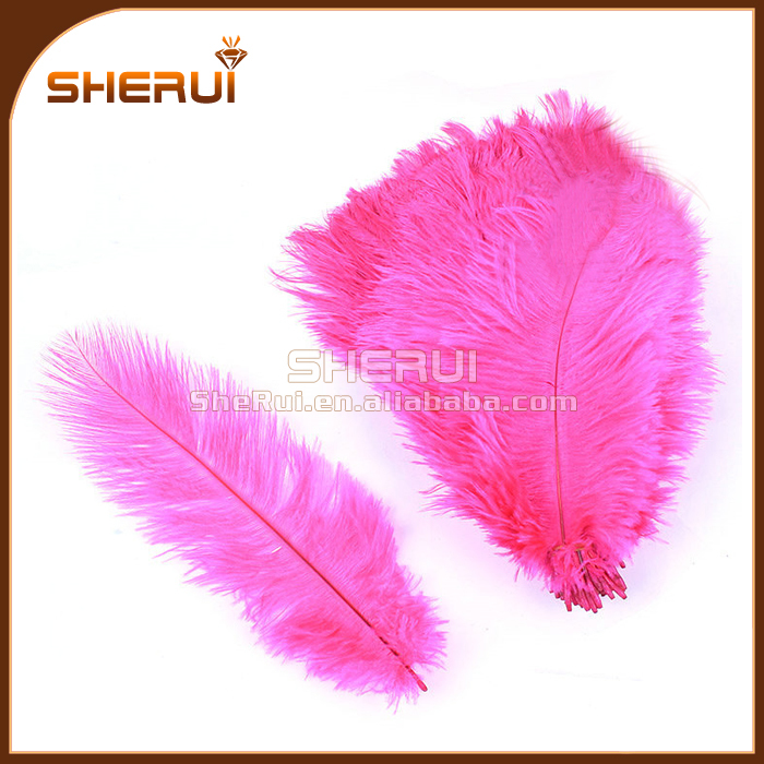 バルクダチョウの羽の飾り、 ウェディングドレスのための安いダチョウの羽仕入れ・メーカー・工場