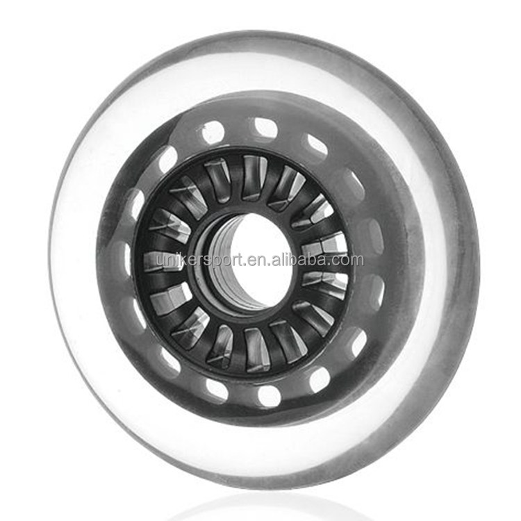 100mm*24mm、 太陽の花のハブ、 puの車輪、 プロのインラインスケートの車輪問屋・仕入れ・卸・卸売り