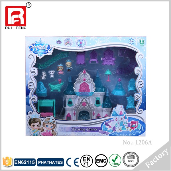 2018 brand new children doll toy house with light and music