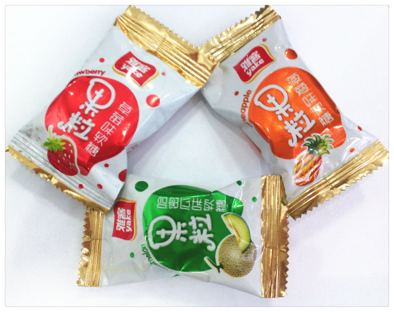 fruit pulp gummy jelly candy