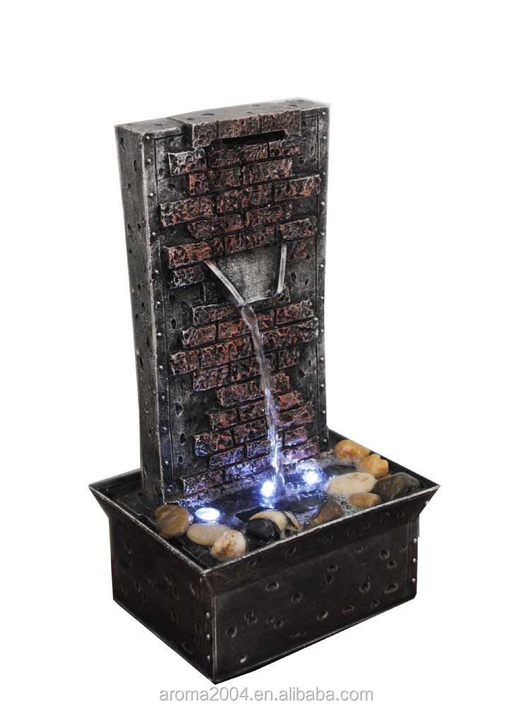 Battery Operated Water Fountain Tabletop Display Gift Craft Photo