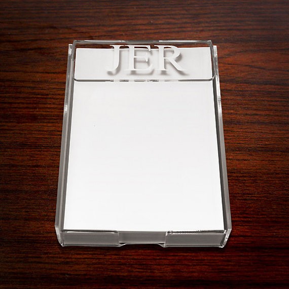 Acrylic Notepad Holder,Wholesale Transparent Lucite Acrylic Notepad