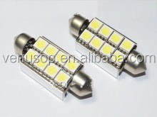 canbus43ミリメートルcanbus8smd5050高性能ヒートシンク付き43ミリメートルcanbus8smdクールホワイト問屋・仕入れ・卸・卸売り