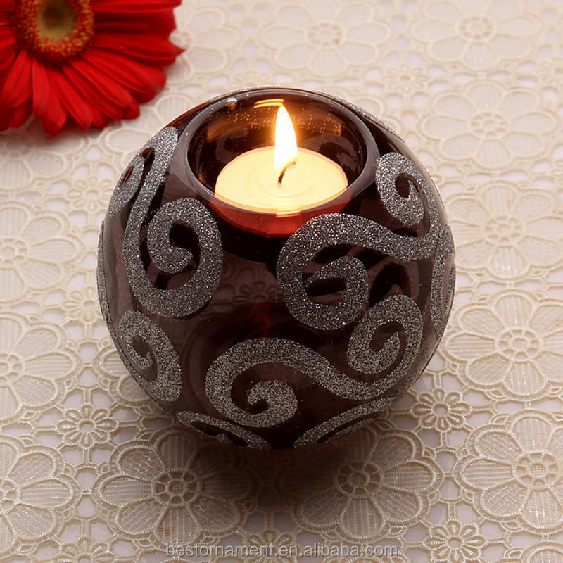 Glass Ball Tealight Candle Holder Buy Glass Candle Holders Cheap,Bulk