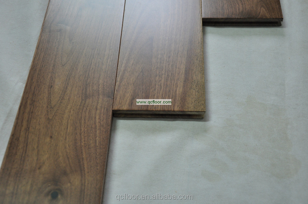 5" Wide Ab Grade American Black Walnut Tongue&groove Hardwood Flooring