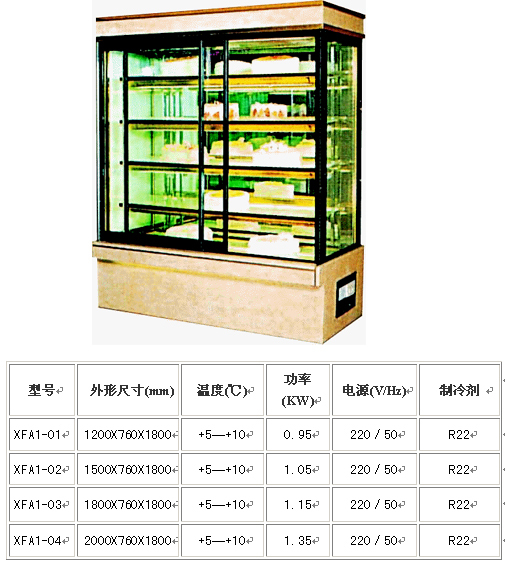 china single temperature refrigerated cake showcase supplier.jpg