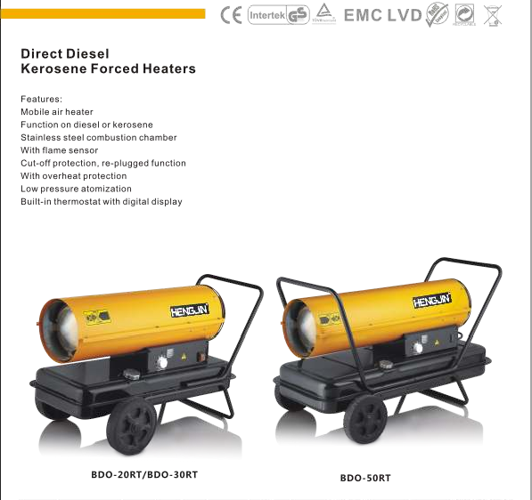 Direct Diesel Kerosene Forced Air Industrial Heater 50kw Buy 50kw Air