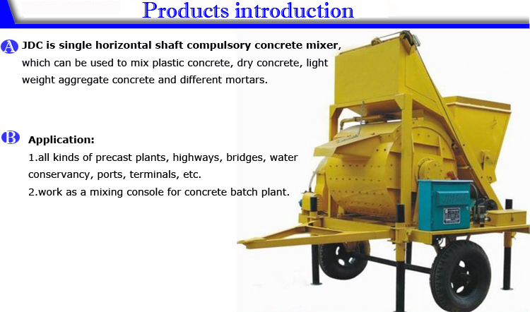 concrete mixing machine