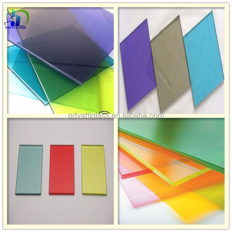 laminated glass unbreakable glass sheet /colored