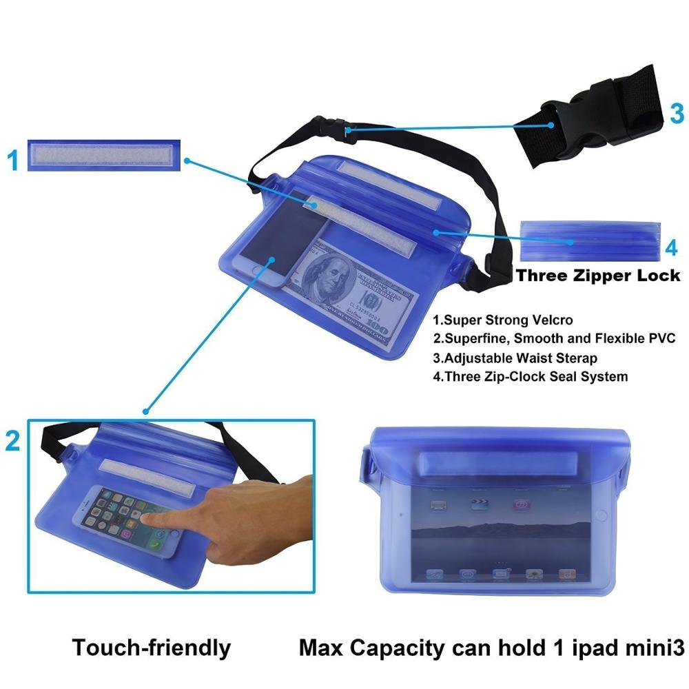 waterproof pouch for phone and money