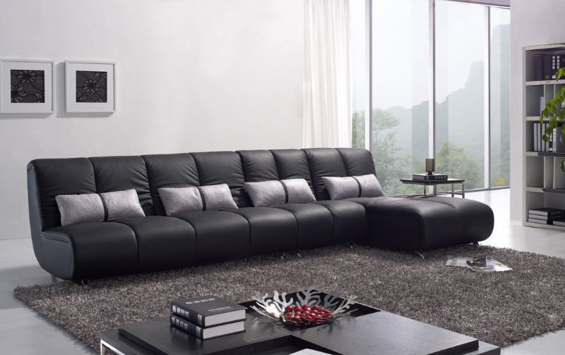 Germany Living Room Leather Sofa,Luxury Top Grain Genuine Leather Sofa ...