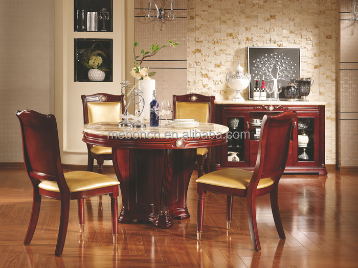 新しいデザインの家庭用家具アンティーク安い赤い丸い木製テーブル仕入れ・メーカー・工場
