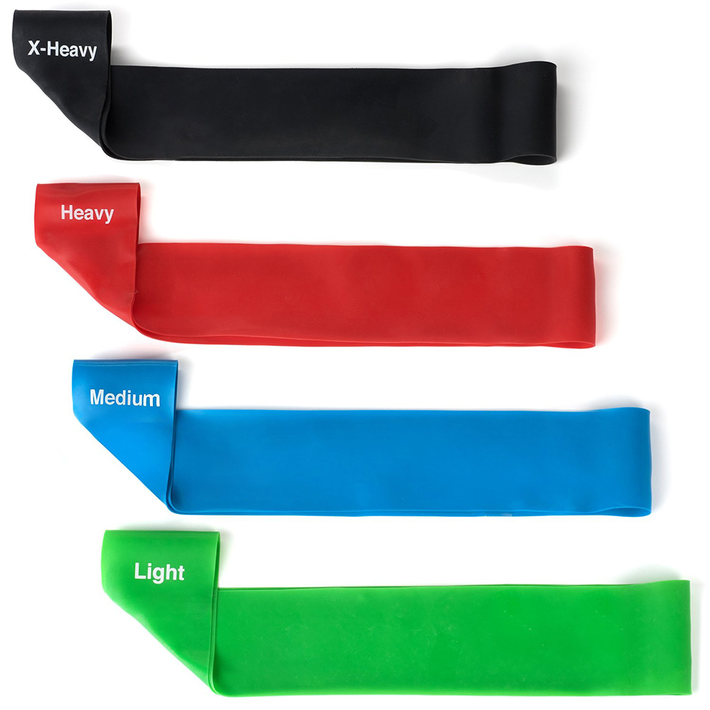 Yoga Fitness Custom Printed Latex Resistance Loop Band