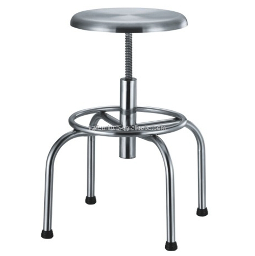 Laboratory Stool Made In Stainless Steel Buy Metal Lab Stools