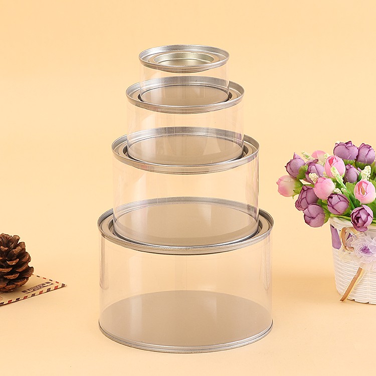 Small Clear Wedding Decorative Cake Plastic Tin Boxes For Gifts Buy