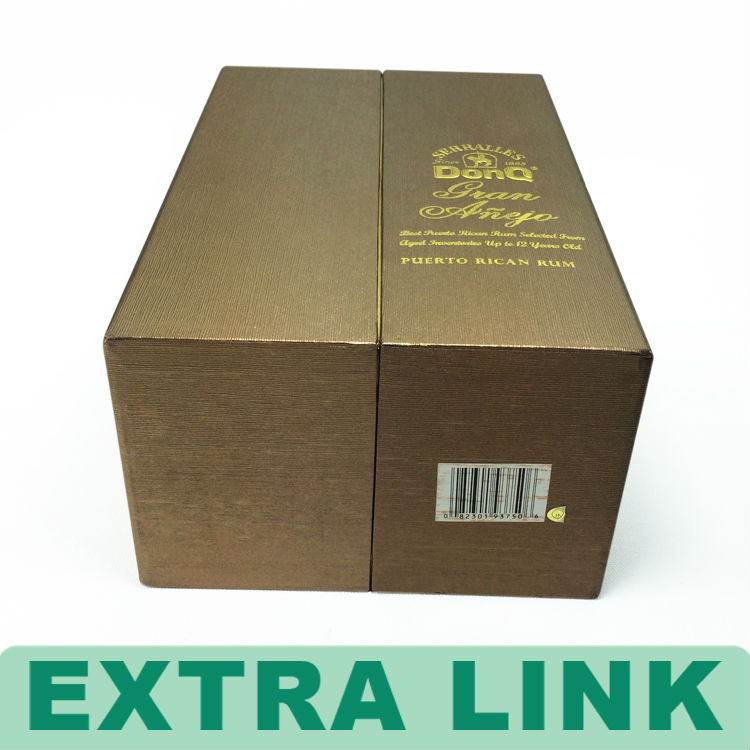 Luxury Hot Sale New Design Handmade Champagne Flute Gift Box