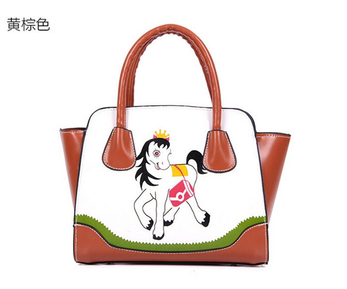 Free Shipping Korea Style Shoulder Bag Horse Handbag Fashion