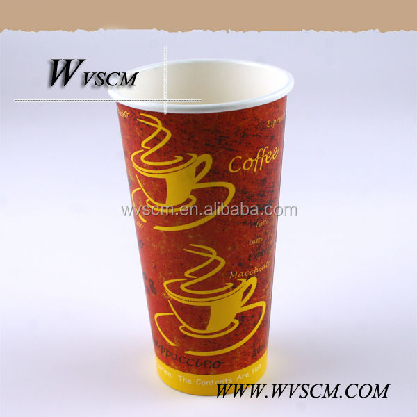Customized paper frozen Yogurt Cup