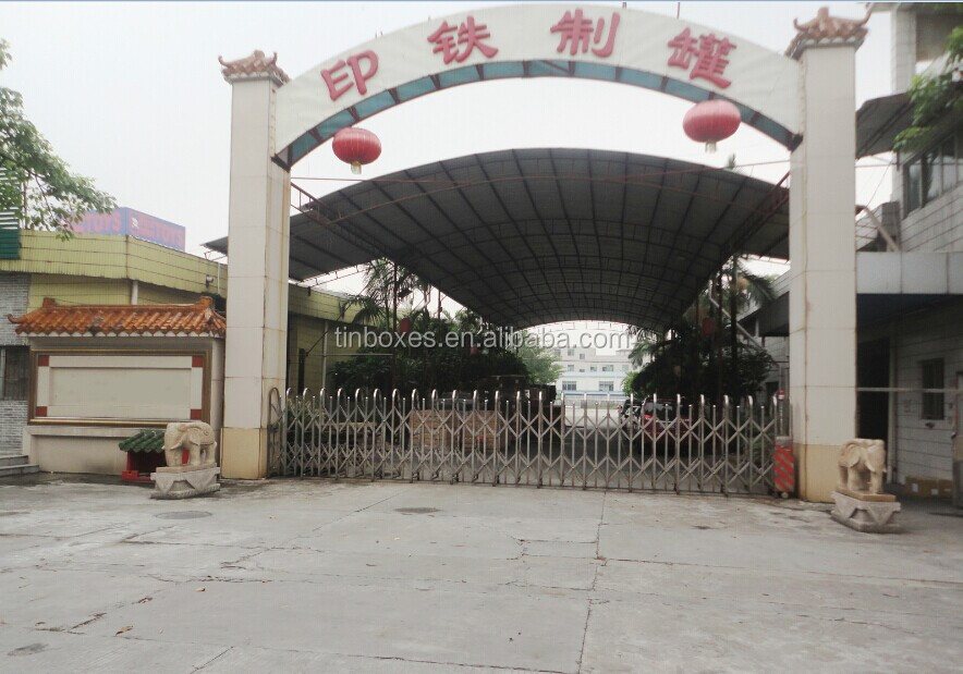 chinese rectangular metal tin , metal tin can ,metal tin box