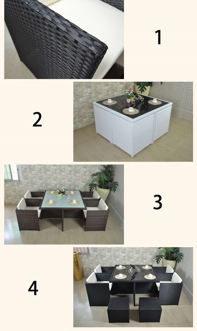 Lowes rieten patio eetkamer luxe moderne restaurant hotel rotan ... Woonkamer in bruin wit