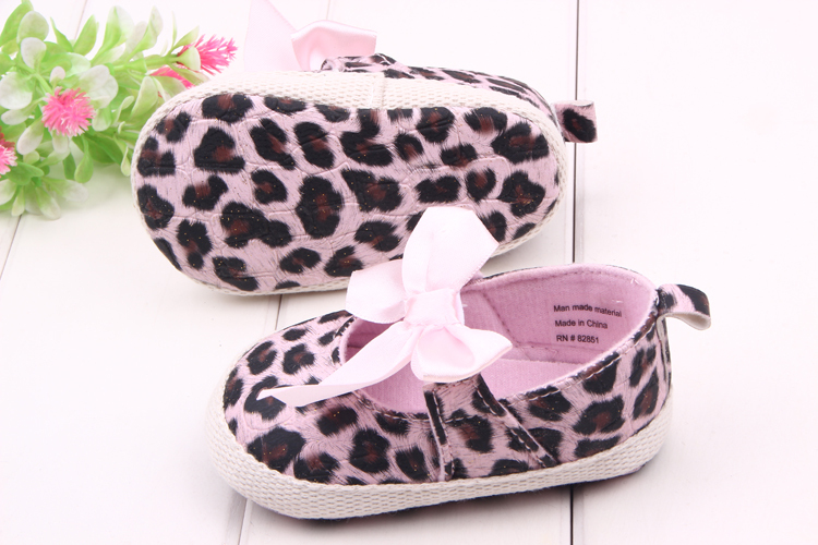 leopard print baby shoes