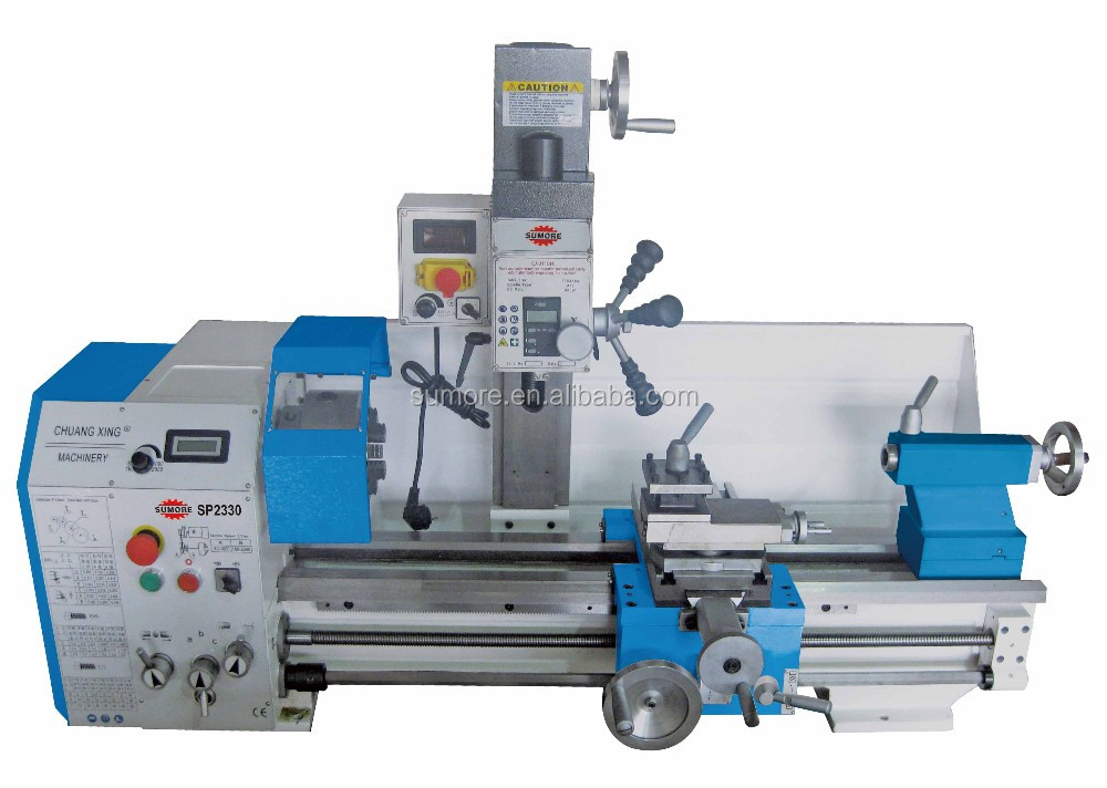 New!! Lathe Mill Combo Sp2330 3 In 1 Lathe Drilling And Milling Machine