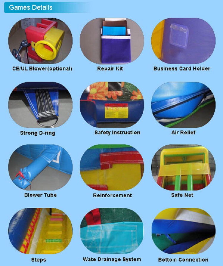 inflatable bouncy castle for kids