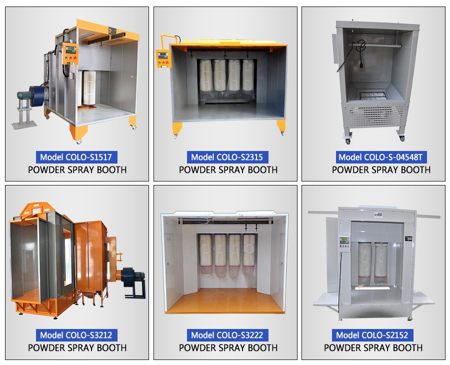 powder spray booth