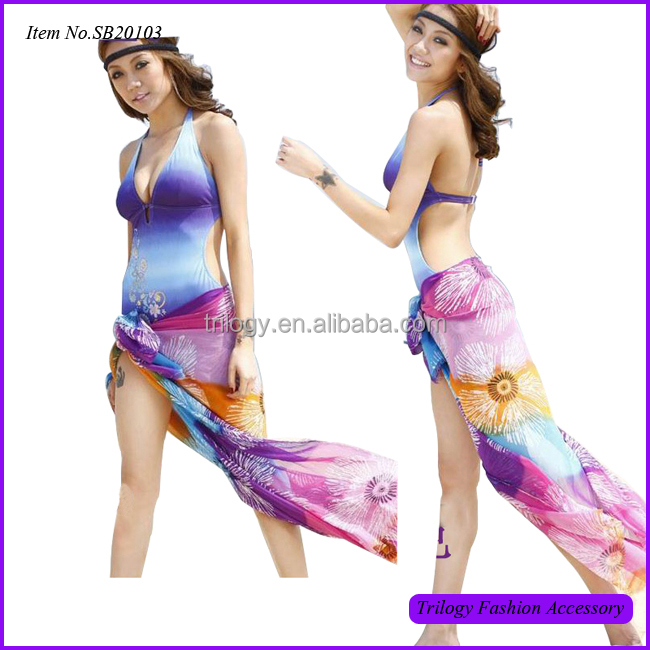 セクシーな夏のパーティの摩耗2015新しいデザイン花ビーチのドレス仕入れ・メーカー・工場
